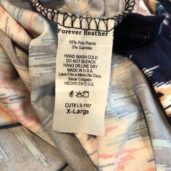 Forever Heather Aztec Maxi Skirt - Picture 5 of 6